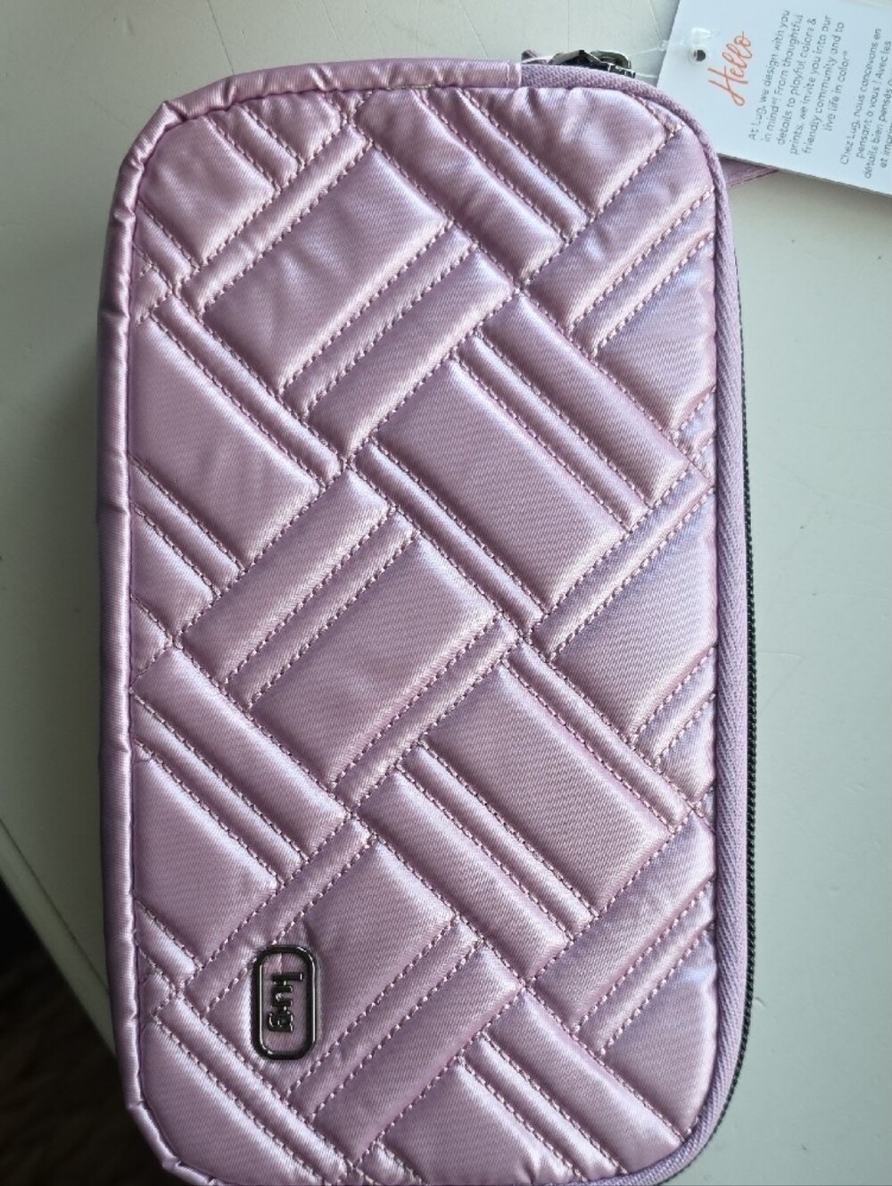 lug Crossbody Bag Purple Multi-Color
